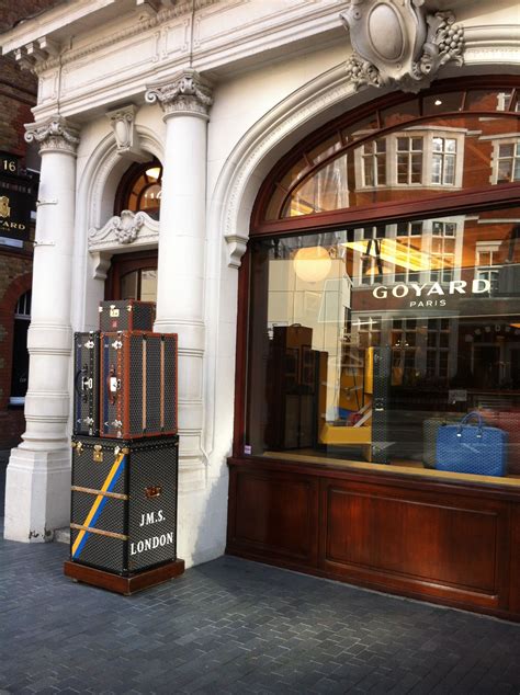 goyard italia|goyard shops in england.